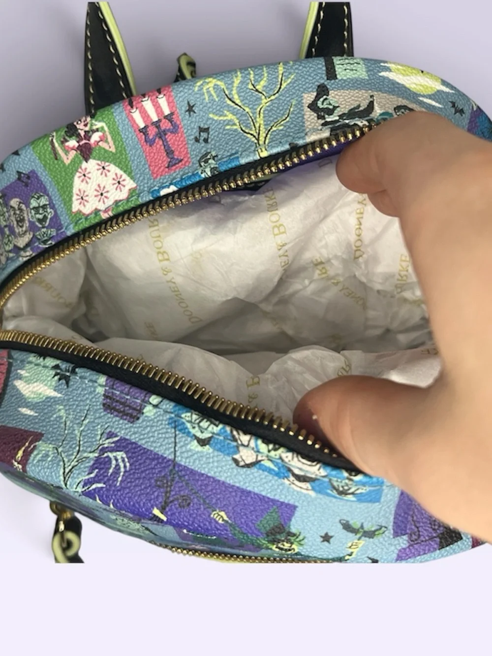 Disney Dooney & Bourke 2020 Haunted Mansion Mini Backpack NWT